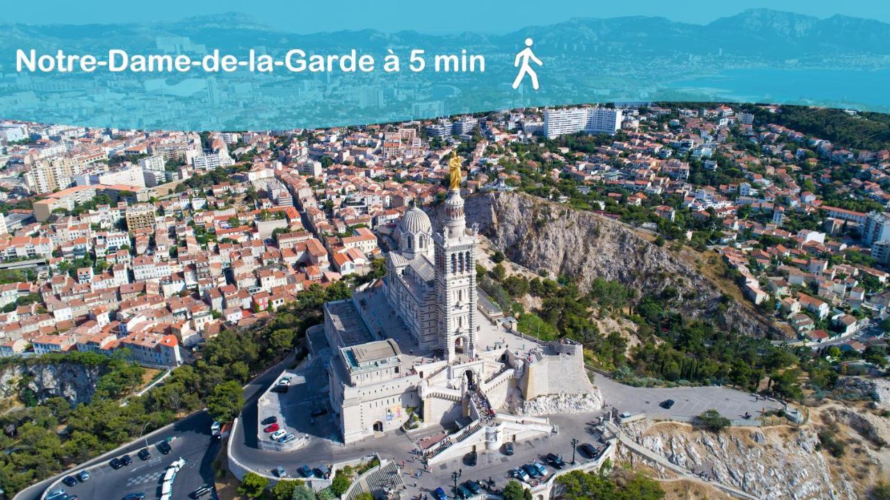 Aux Pieds De La Bonne Mere - Centre - Wifi Marseille Exterior photo